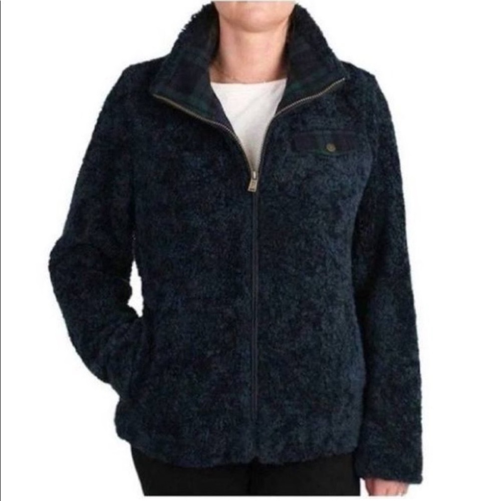 Pendleton Sherpa blue zip up jacket